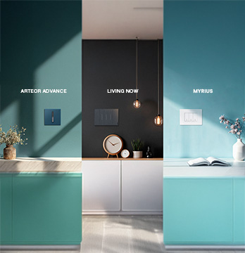 Smart Switches from Living now, Myrius, Arteor Advance: The New Standard for Modern Homes