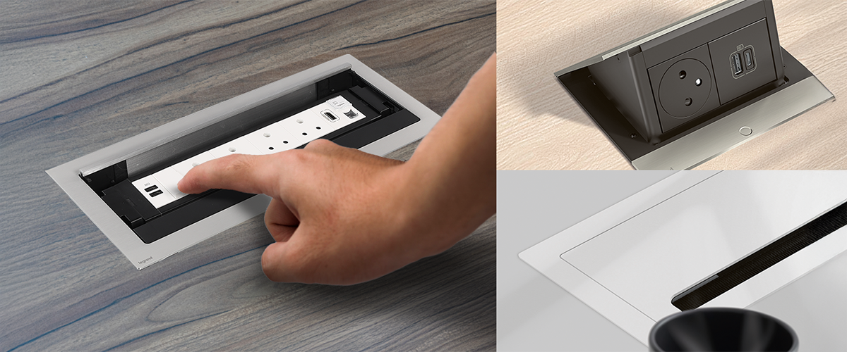 Why everyone’s talking about Incara: Legrand’s sleek, smart, and sustainable power solution for workspaces