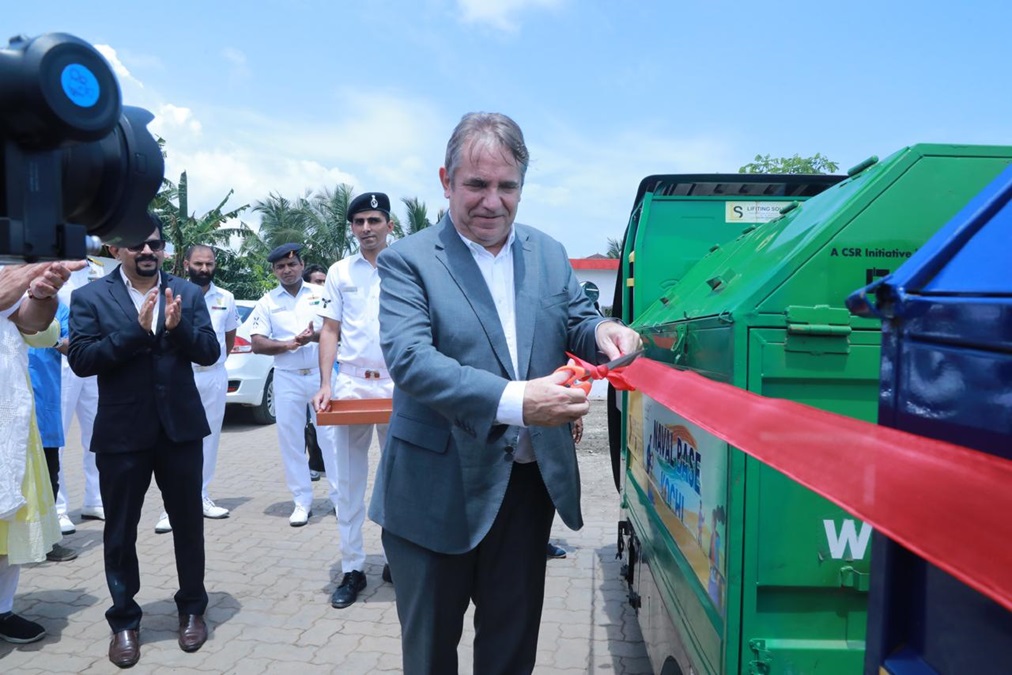 Plastic Waste Recycling Unit at INS Venduruth
