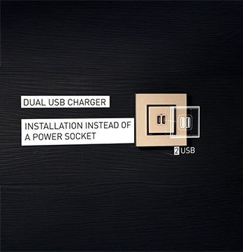 Want to install a USB powerpoint into a brick wall?