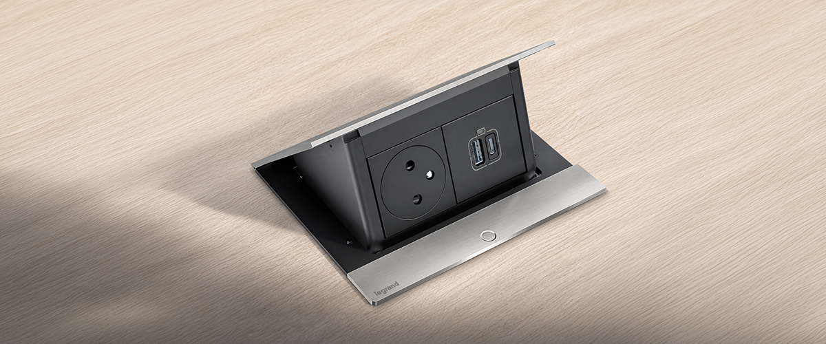 Introducing Legrand Incara: smart power, seamlessly integrated into modern workspace