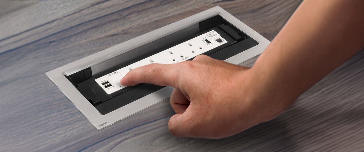 Why everyone’s talking about Incara: Legrand’s sleek, smart, and sustainable power solution for workspaces